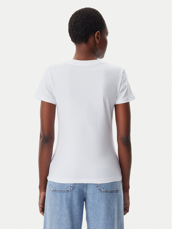 Calvin Klein Jeans Calvin Klein Jeans Tricou Gradient Monologo J20J225252 Alb Slim Fit