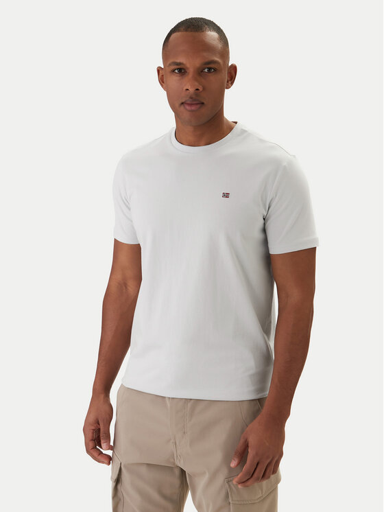 Napapijri Napapijri Тишърт Salis NP0A4H8D Бежов Regular Fit