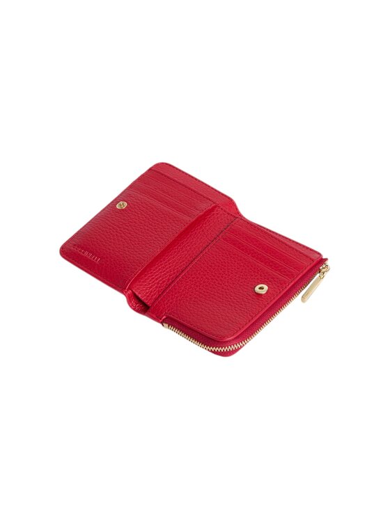 Coccinelle Coccinelle Portafoglio Metallic Small Rosso