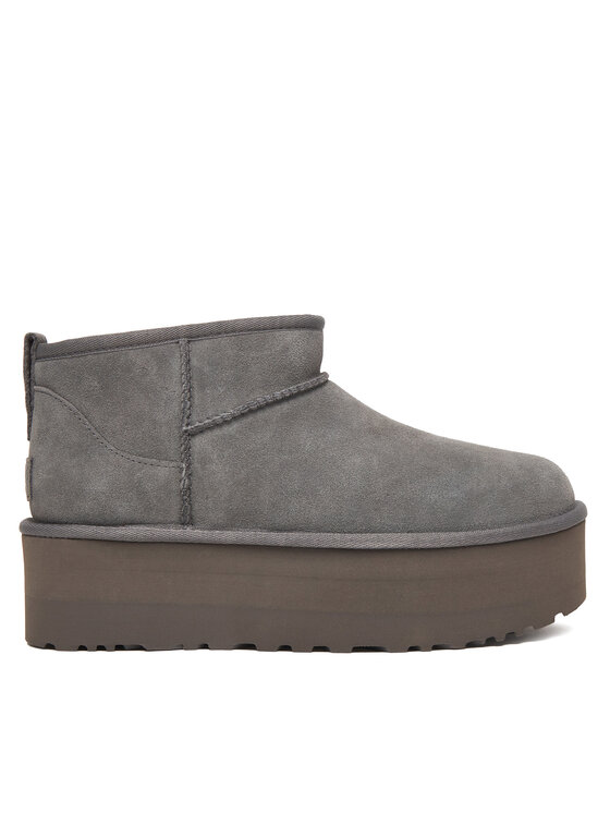 Ugg Ugg Μπότες Χιονιού W Classic Ultra Mini Platform 1135092 Γκρι