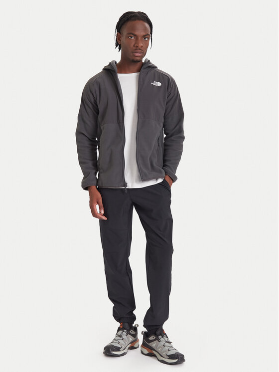 The North Face The North Face Fleecejacke Glacier NF0A89JJ Grau Regular Fit