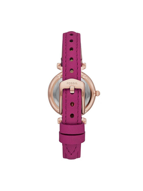Fossil Fossil Ročna ura Carlie Mini ES5006 Roza