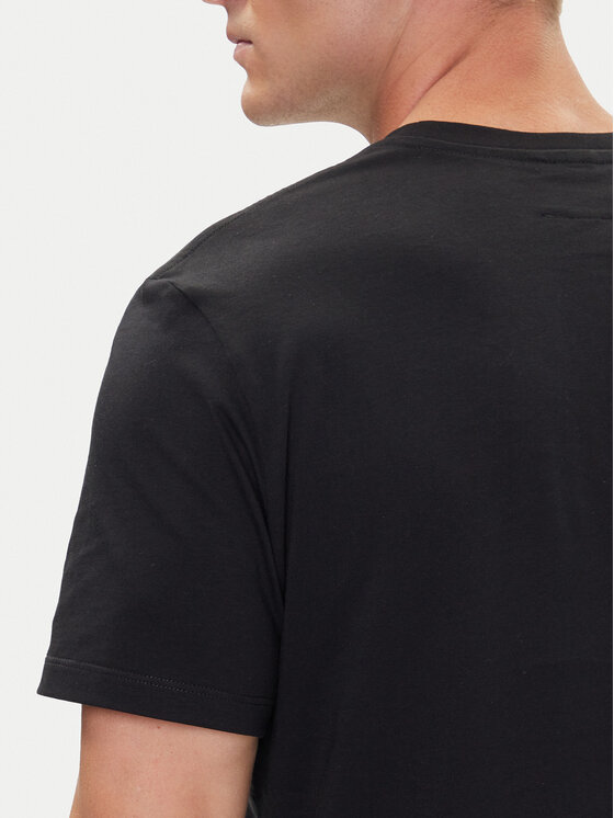 Parajumpers Parajumpers T-shirt Patch 25WMPMTSEY29 Nero Regular Fit
