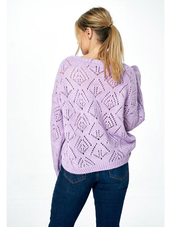 FIGL FIGLFIGL Maglione M887 Viola Oversize