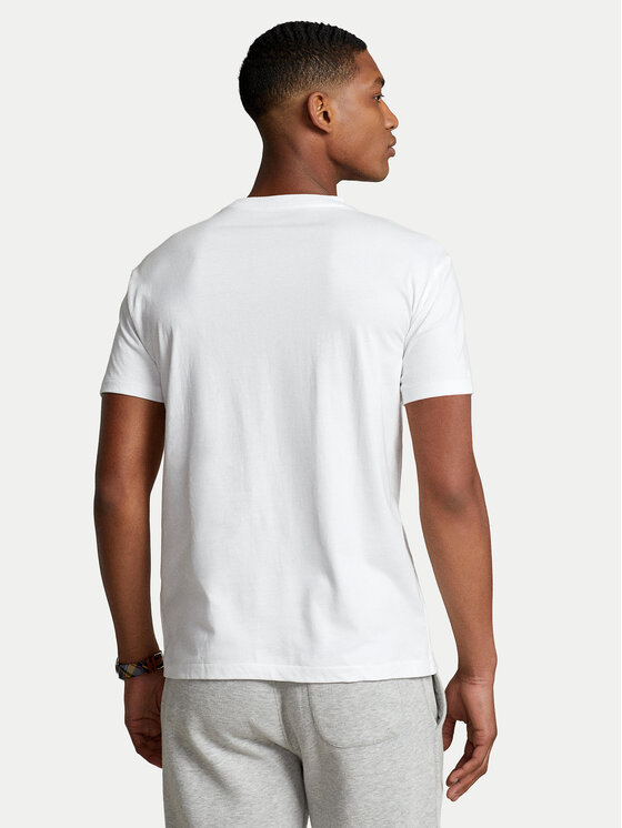 Polo Ralph Lauren Polo Ralph Lauren T-Shirt 710708261 Bílá Classic Fit