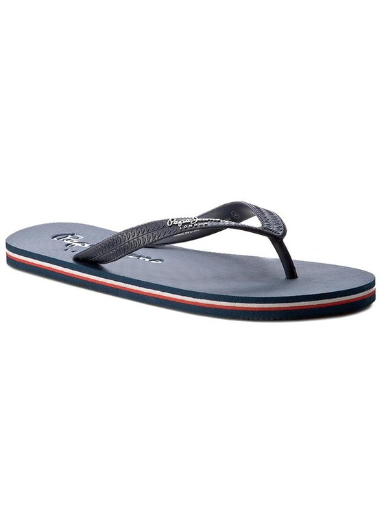 Pepe Jeans Šlepetės per pirštą Swimming 2.0 PMS70035 Tamsiai mėlyna •  Modivo.lt
