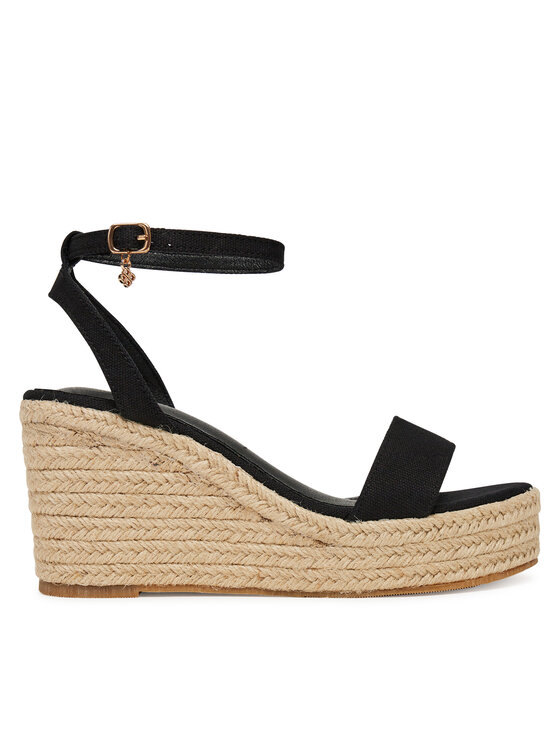 DeeZee DeeZee Espadrilky EA0315-2 Černá
