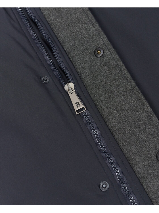 Borgio Borgio Kurtka przejściowa endine Granatowy Slim Fit
