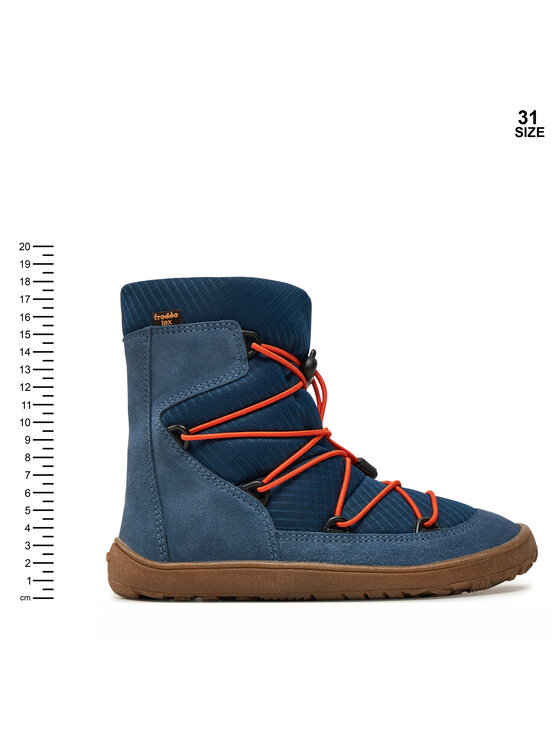 Froddo Froddo Csizma Barefoot Tex Track Wool G3160239-2 S Kék
