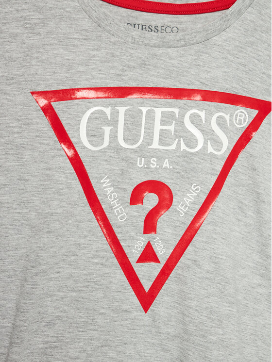 Guess Guess Halenka L84I29 K8HM0 Šedá Regular Fit
