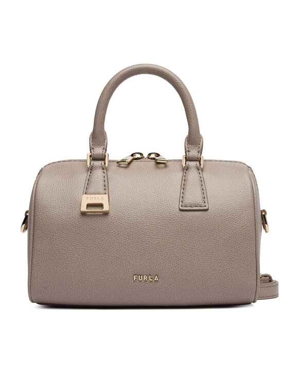 Furla Furla Ročna torba A Olivia Mini Boston WE00933 A.0023 4892S Siva