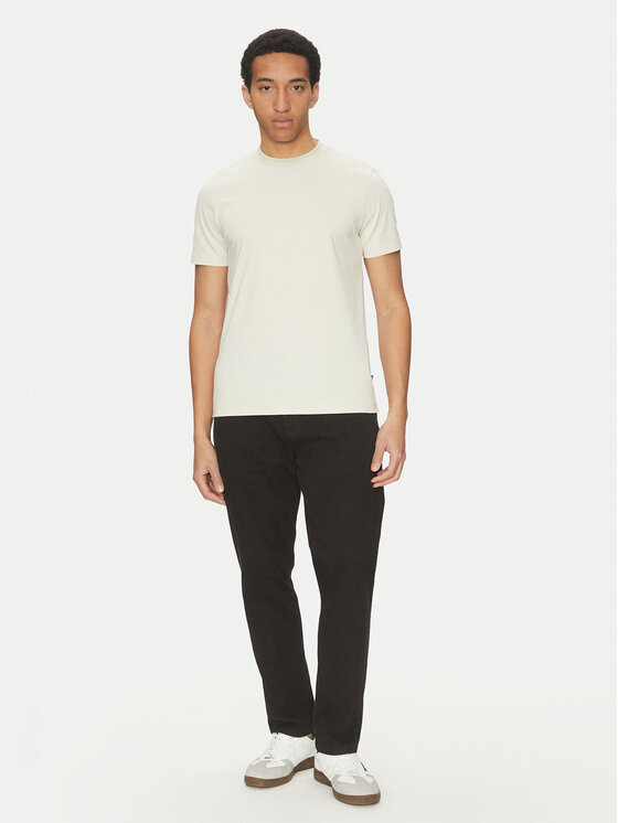 BOSS BOSS Majica H-Tessler 199 50531793 Écru Slim Fit