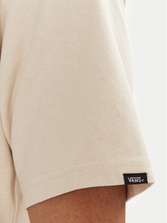 Vans Vans T-shirt Left Chest II VN000P1P Bež Loose Fit
