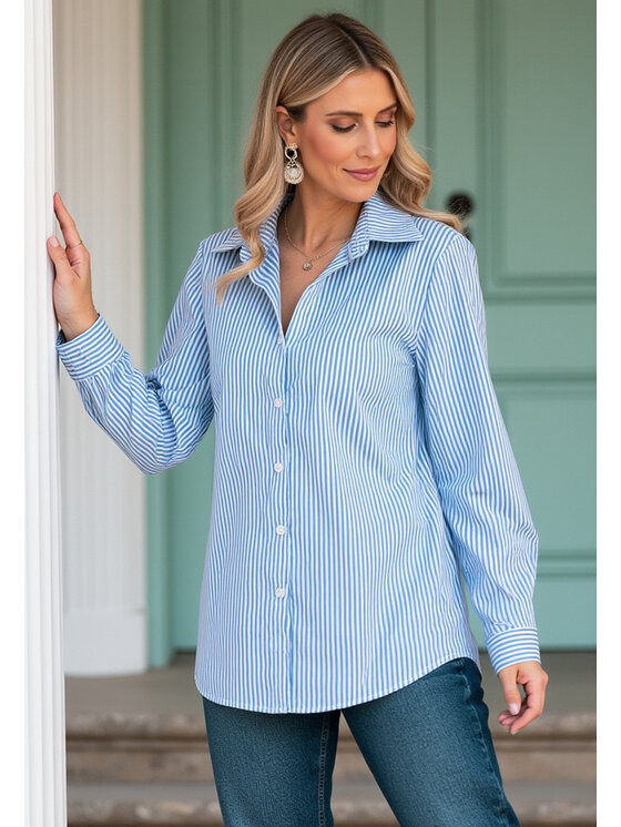 FIGL FIGL Camicia M1174 Blu Regular Fit