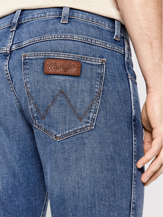 Wrangler Wrangler Jeans Larston W18SYJ38N 112145873 Blu Slim Tapered Fit