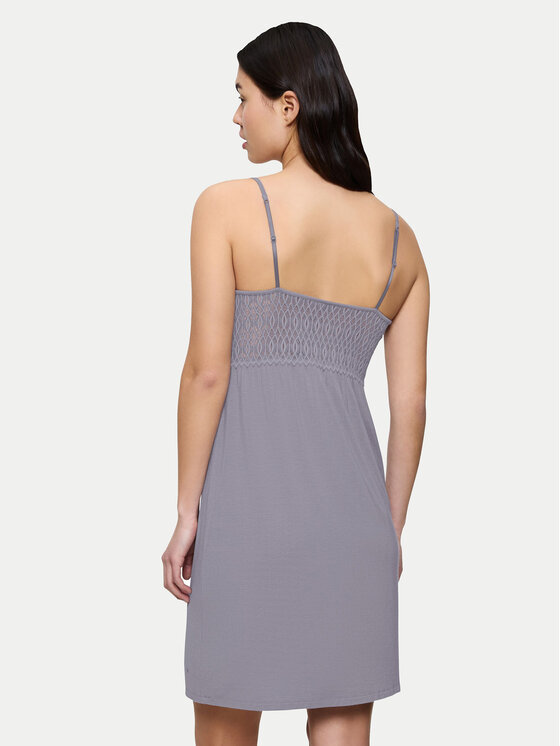 Triumph Triumph Nočna srajca Aura Spotlight 10225033 Siva Regular Fit