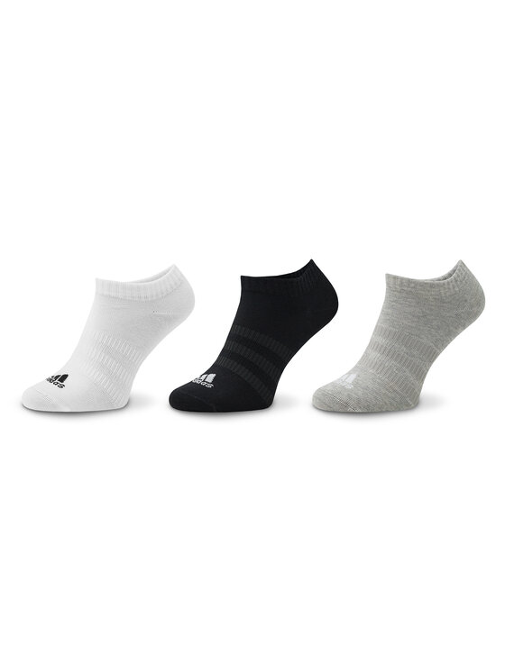 Șosete Scurte Unisex adidas Thin and Light Sportswear Low-Cut Socks 3 Pairs IC1337 Gri