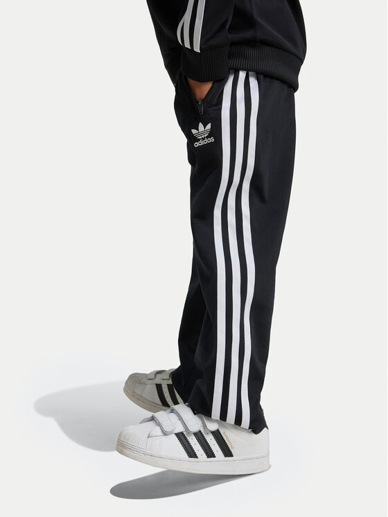 adidas Tuta adicolor Firebird IY4798 Nero Regular Fit Modivo
