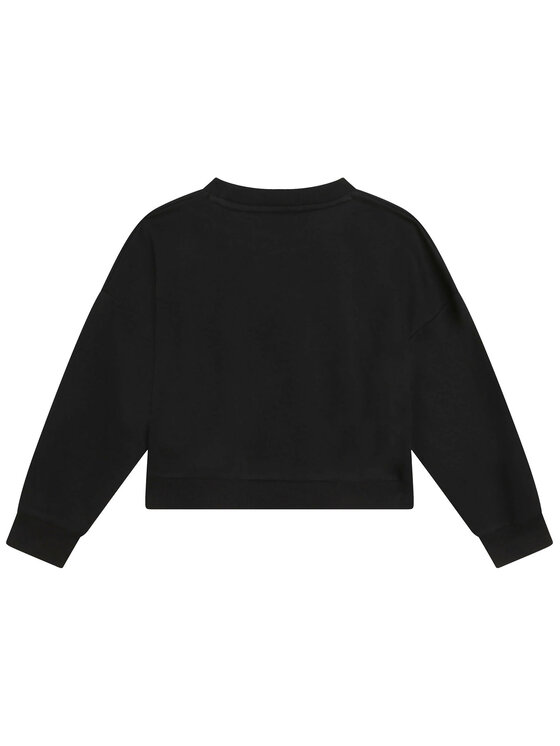 DKNY DKNY Світшот D35S98 D Чорний Regular Fit