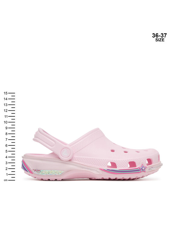 Crocs Crocs Şlapi Star Sparkle Shaker Clog 211609 Roz