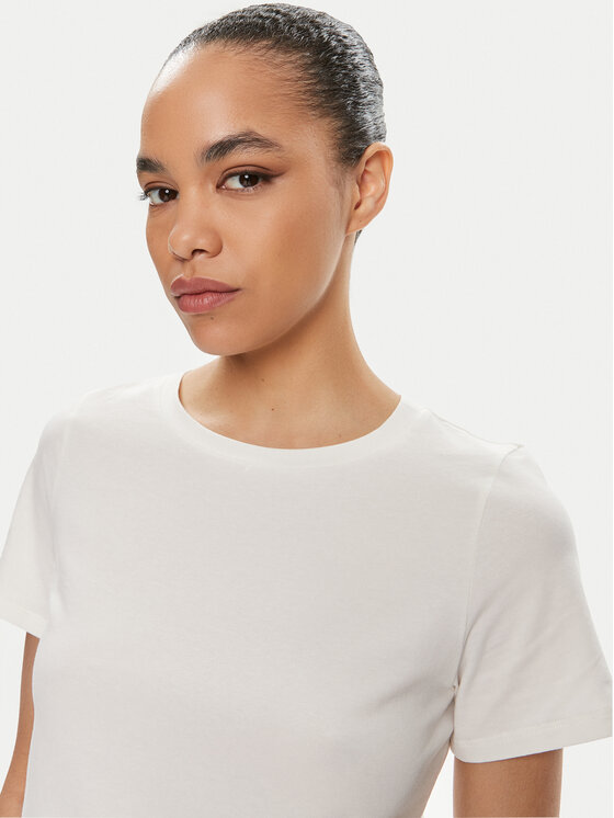 Weekend Max Mara Weekend Max Mara T-Shirt Multif 2415971042 Bílá Regular Fit