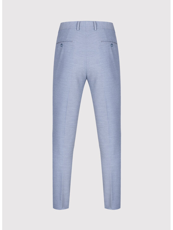 Pako Lorente Pako Lorente Spodnie garniturowe P26SF-6G-035 Niebieski Slim Fit
