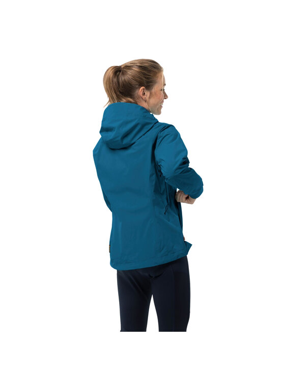 Jack Wolfskin Jack Wolfskin Kurtka przejściowa Jack Wolfskin Highest Peak 3l Jkt W Niebieski Regular Fit