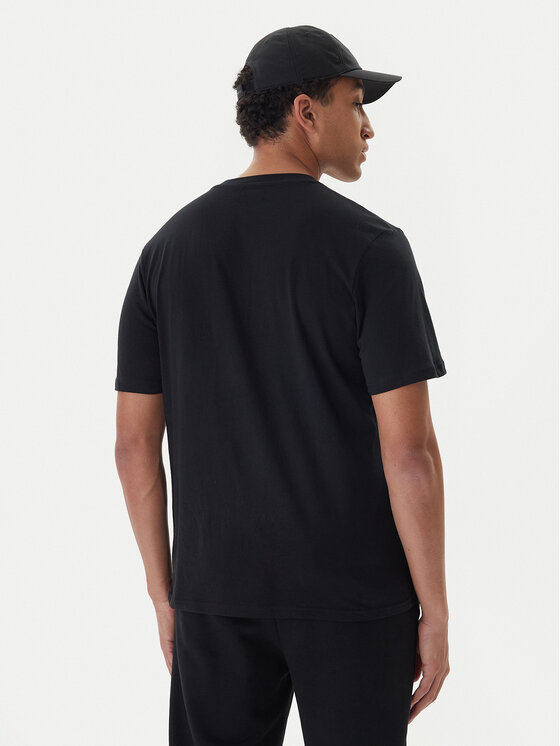 Kappa Kappa T-Shirt Feddu 311H7HW Černá Regular Fit