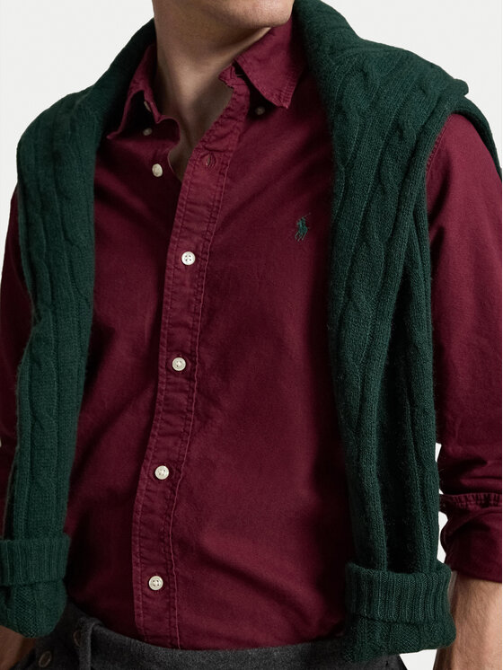 Polo Ralph Lauren Polo Ralph Lauren Košulja 710805564526 Tamnocrvena Regular Fit