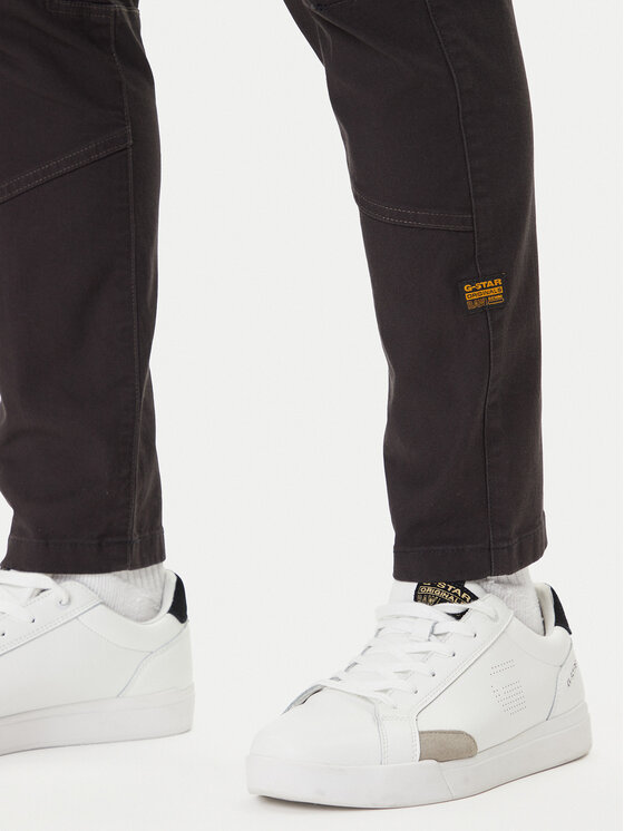 G-Star Raw G-Star Raw Текстилни панталони Zip Pocket 3D D24307-E172 Черен Skinny Fit