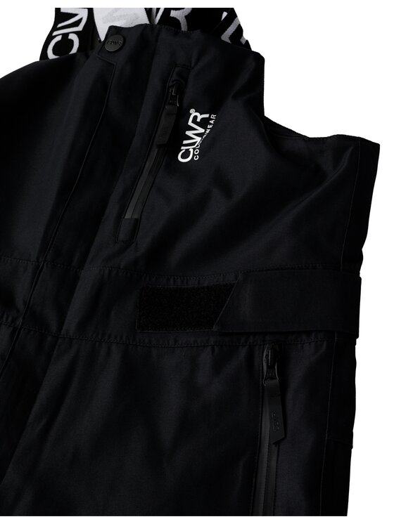 Colourwear Colourwear Spodnie narciarskie Spodnie narciarskie damskie Colourwear Slash Bib Czarny Relaxed Fit