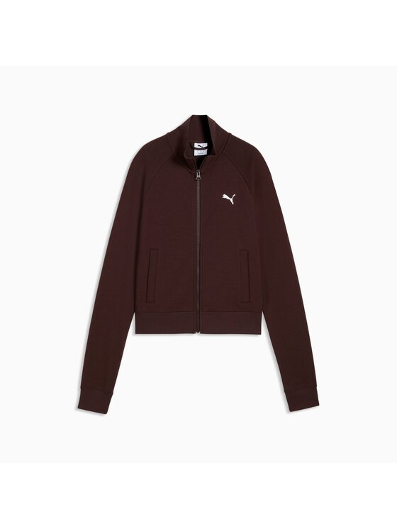 Puma Puma Bluza 634323 Brązowy Regular Fit