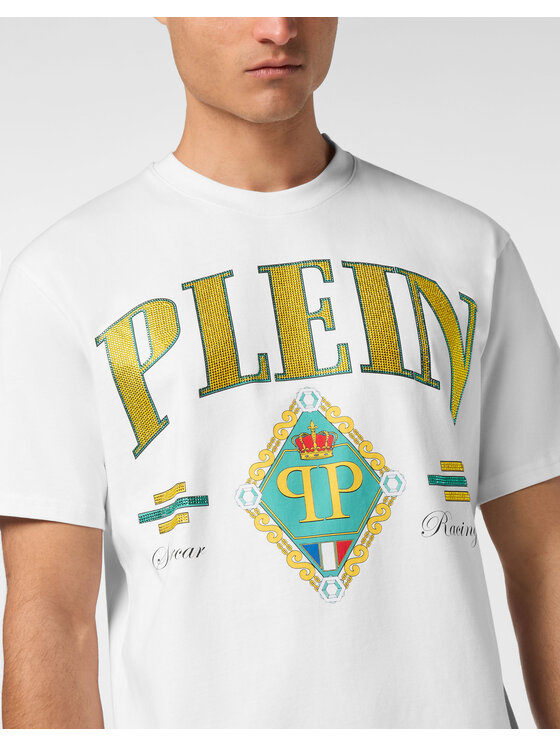 PHILIPP PLEIN PHILIPP PLEIN Tričko 24913 Biela Regular Fit