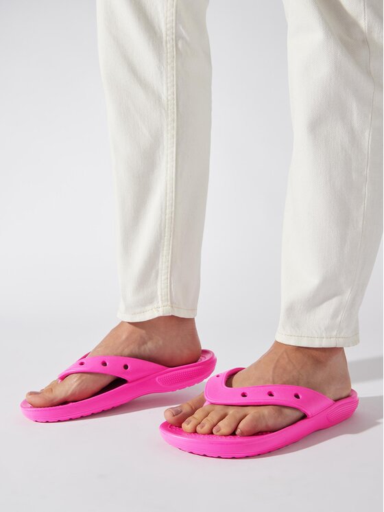 Crocs Crocs Japonki Classic Flip 207713 Różowy