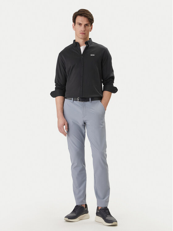 BOSS BOSS Camicia ST Motion 50555946 Blu scuro Regular Fit