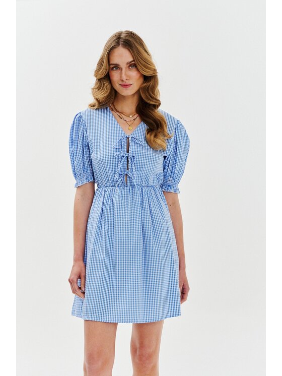 NAOKO NAOKO Každodenné šaty Girly Charm Modrá Regular Fit