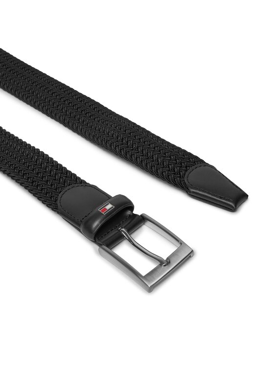 Tommy Hilfiger Tommy Hilfiger Vyriškas Diržas New Adan Belt 3.5Cm AM0AM02801 Juoda