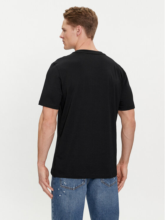 HUGO Hugo T-krekls Dibeach 50513812 Melns Regular Fit