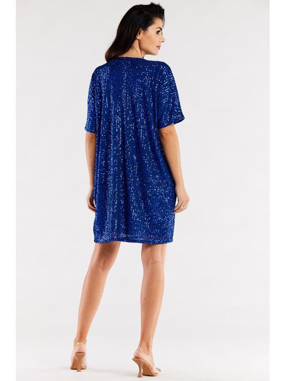 Awama Awama Abito da sera A566 Blu Basic Fit