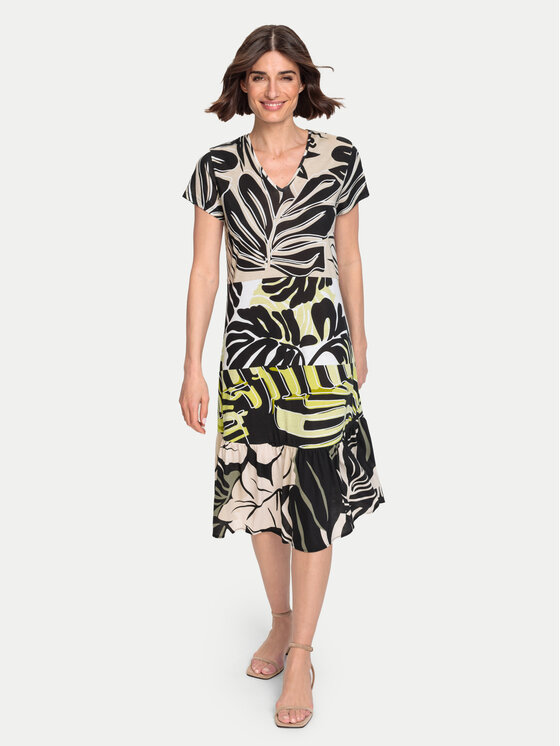Olsen Olsen Letní šaty 13001756 Barevná Regular Fit