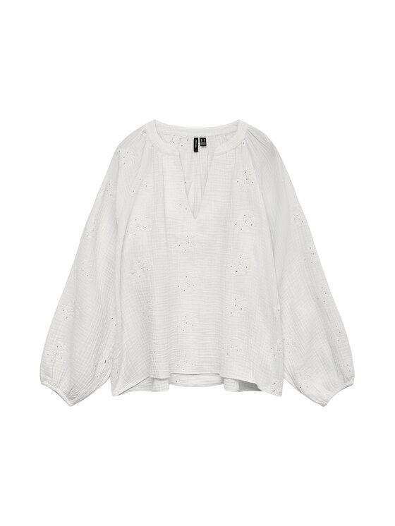 Vero Moda Vero Moda Блузка Natali 10342739 Білий Regular Fit