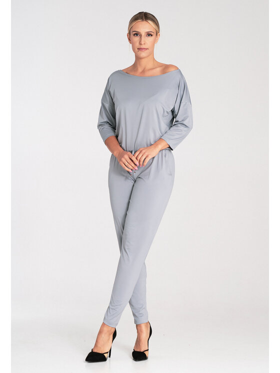 FIGL FIGL Overal M1030 Sivá Regular Fit