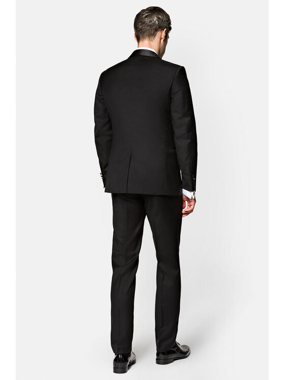 Lancerto Lancerto Szalik GA073122000018 Czarny Regular Fit