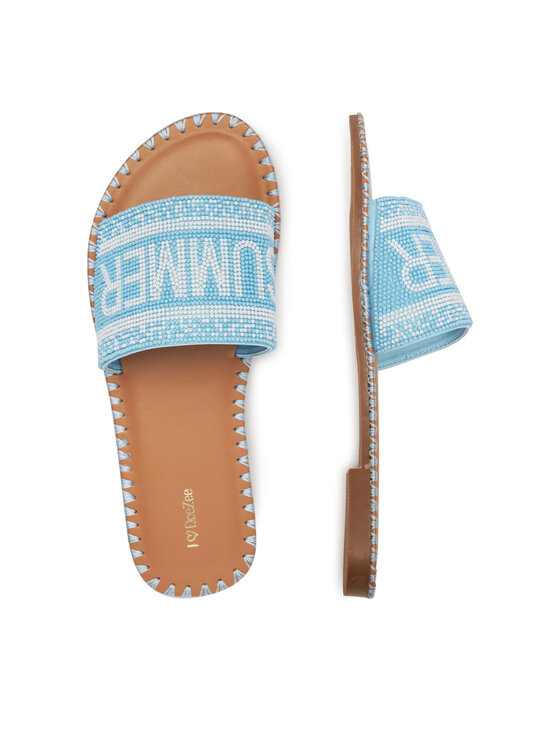 DeeZee DeeZee Pantoletten E3316-1 Blau
