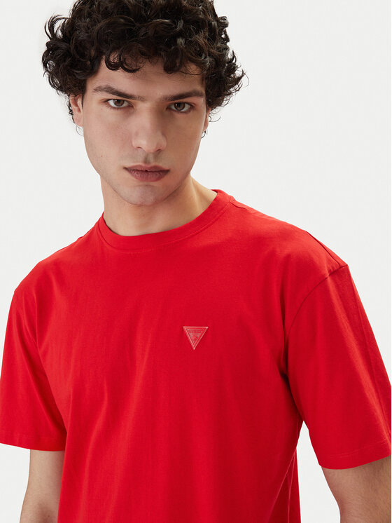 Guess Guess T-Shirt F6GI11 K8HM4 Rot Regular Fit