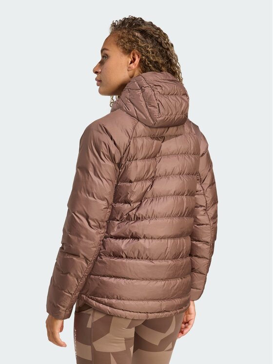 adidas adidas Kurtka puchowa Terrex Xperior Kremowy Regular Fit