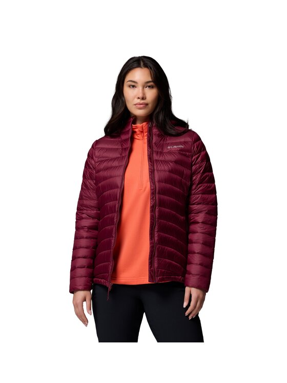 Columbia Columbia Kurtka puchowa 213352 Czerwony Regular Fit