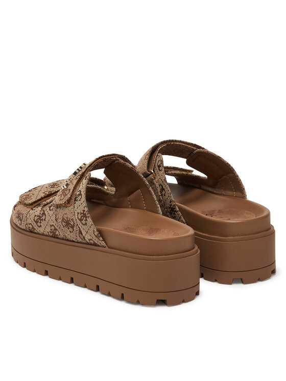 Guess Guess Klapki FLJF2X FAL03 Beżowy