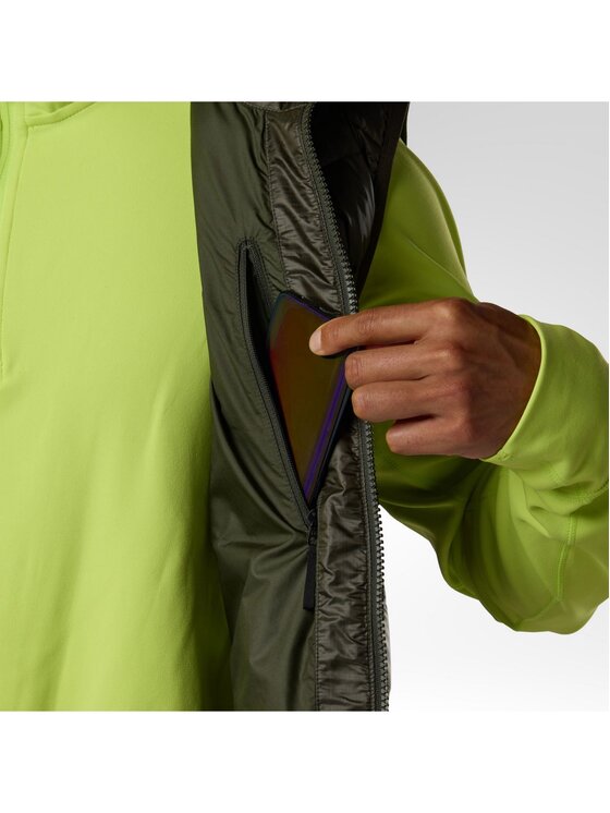 Rossignol Rossignol Kamizelka M Verok Down Vest Zielony Regular Fit
