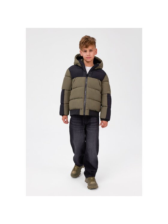 minoti minoti Kurtka zimowa 33COAT278 Khaki Regular Fit